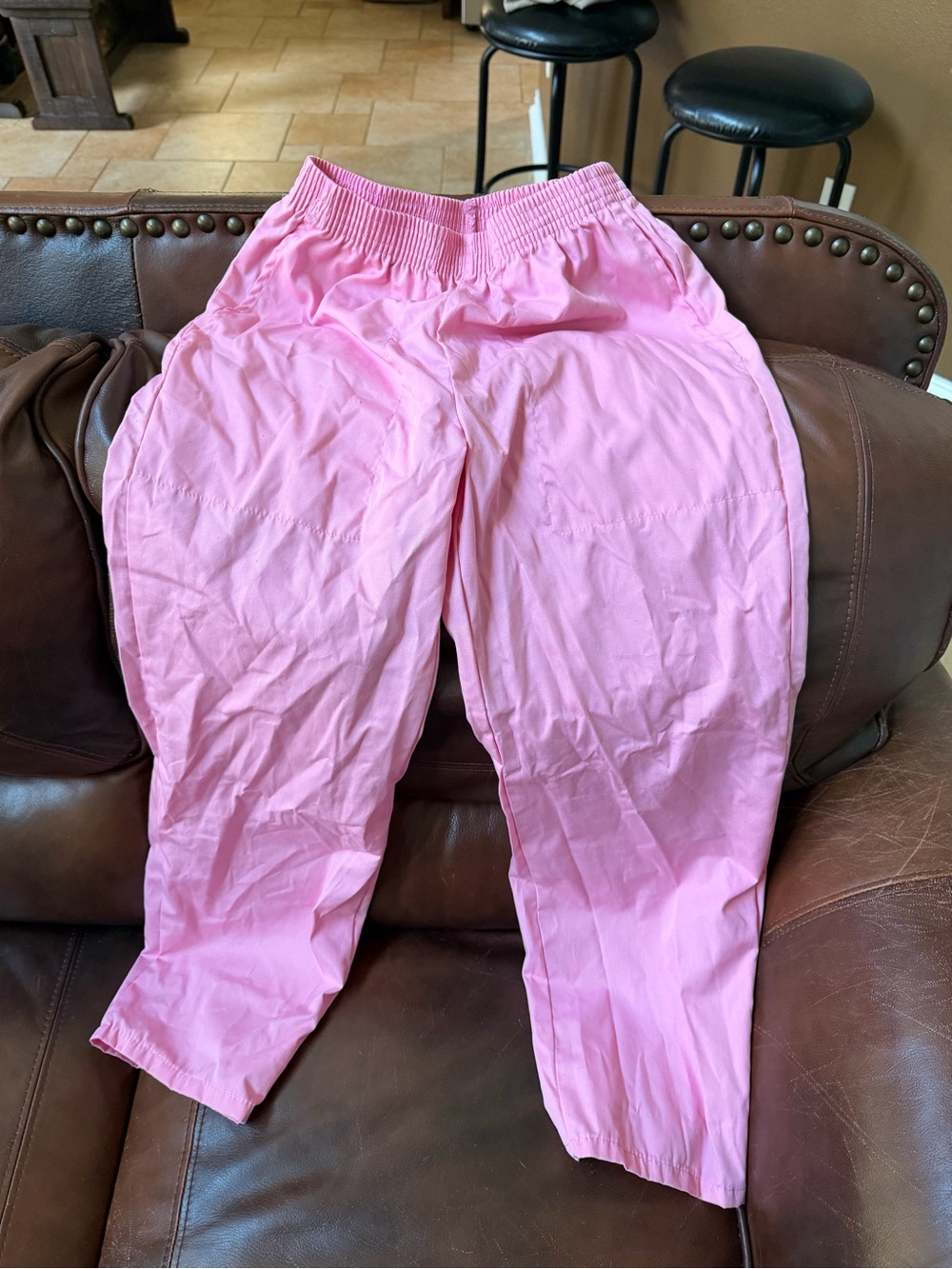Pink scrub bottoms